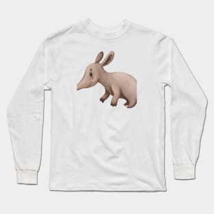 Cute Aardvark Drawing Long Sleeve T-Shirt